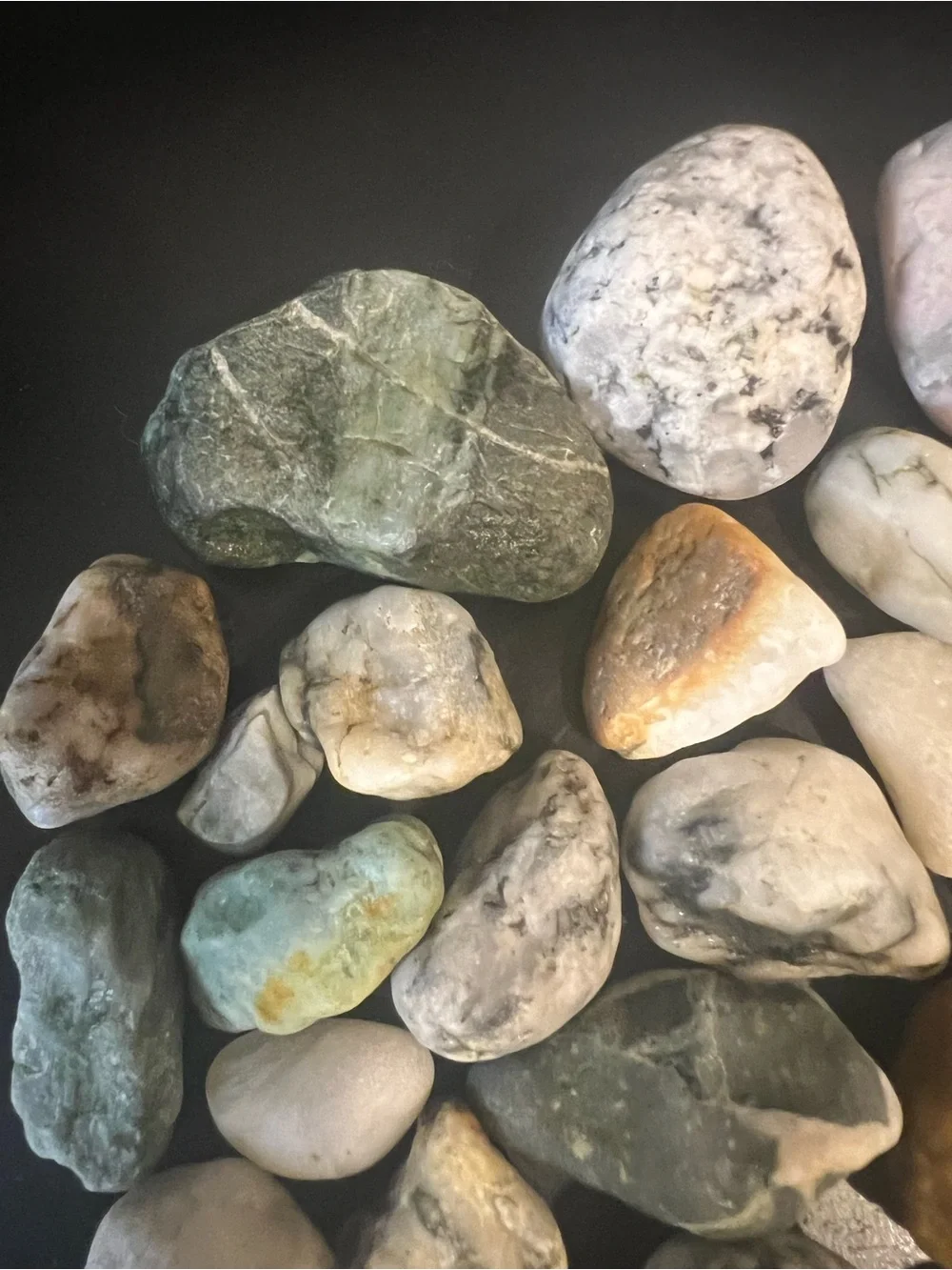 2 Lbs of Clean and UnPolished Alaskan Rocks - Multi Color